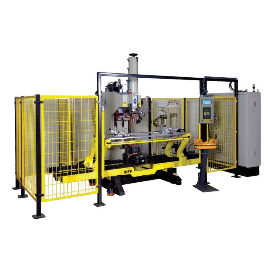 S-CNC-35602 AUTOMATIC FEEDING PROJECTION WELDING MACHINE WITH TRAVELING TABLE
